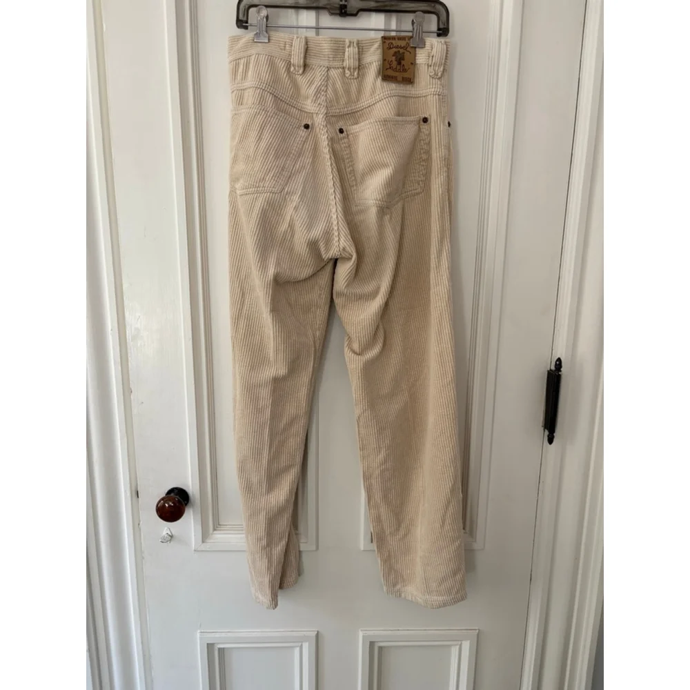 Diesel Beige Corduroy Straight Leg Pants men's Size 30